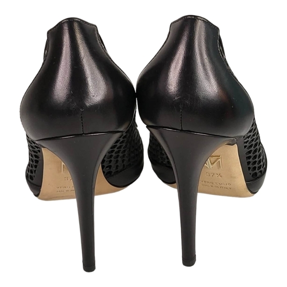 TAMARA MELON TEASE MESH POINT-TOE PUMPS SZ 37.5 NEW - Picture 3 of 15